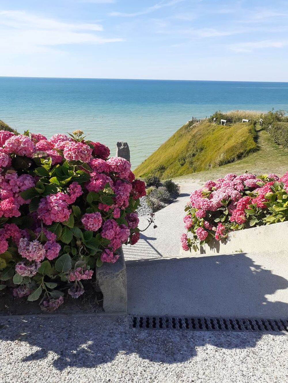   normandie ,region dieppe , bord de mer , Haute-Normandie, Berneval-le-Grand (76370)
