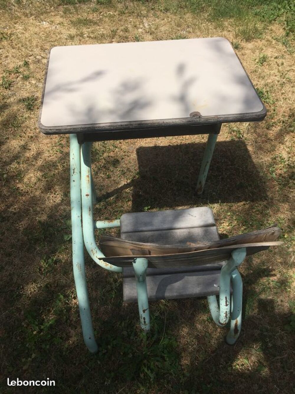Bureau d'&eacute;colier 1950-1960 Meubles