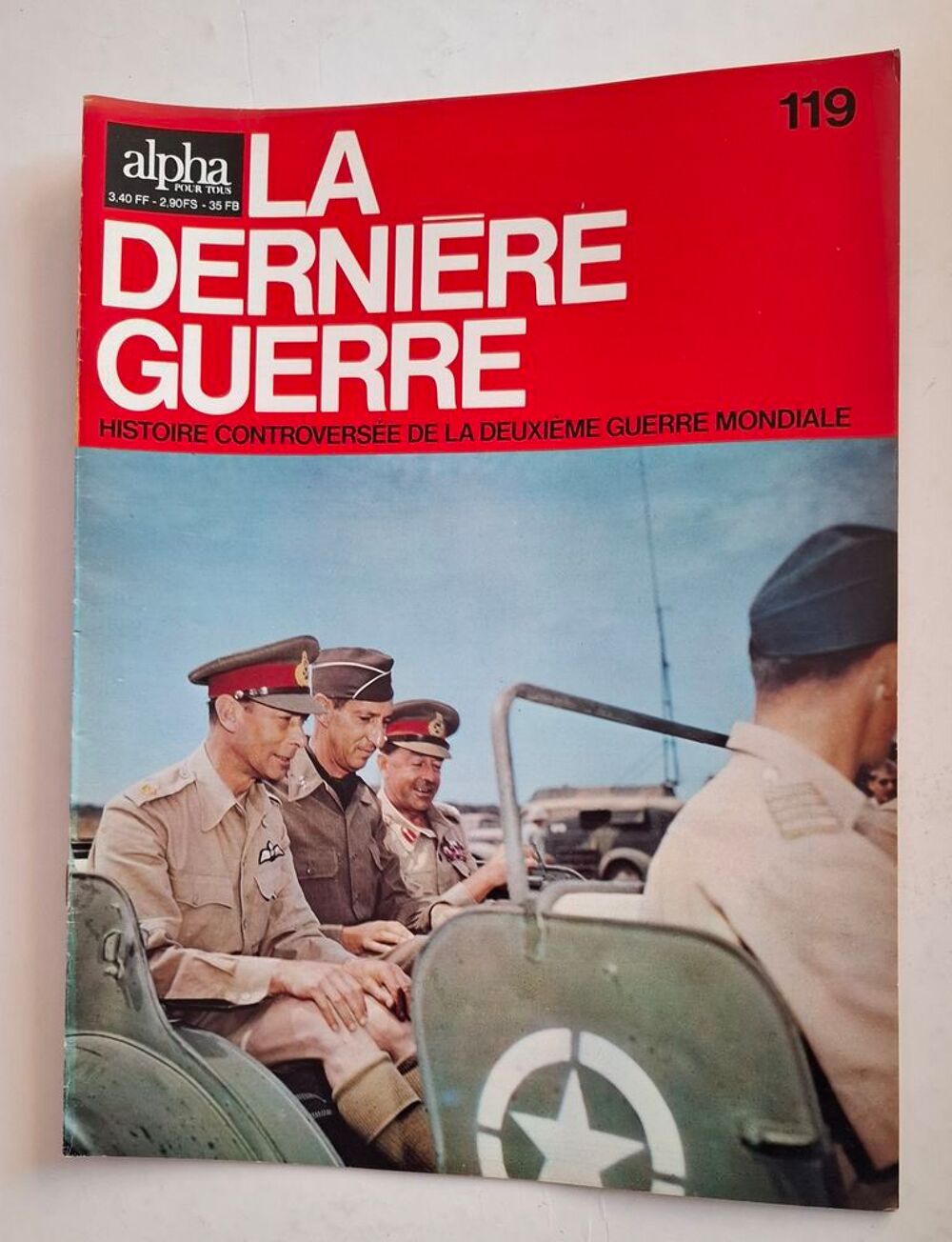 magazines alpha la derni&egrave;re guerre 1975 Livres et BD