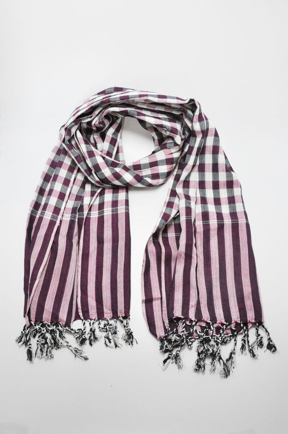 Echarpe Homme en coton, krama, foulard traditionnel khmer Vêtements