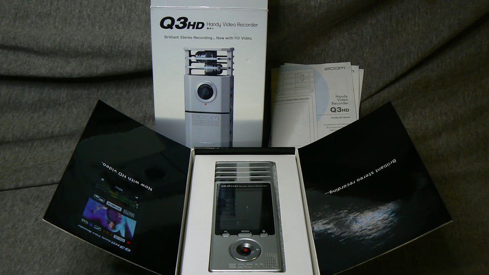 Zoom Q3HD Enregistreur audio/vid&eacute;o portable Photos/Video/TV
