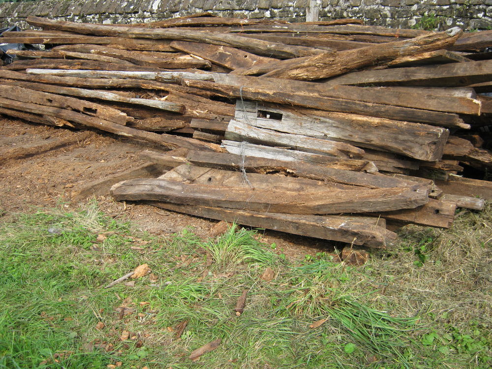 poutres en ch&ecirc;ne Bricolage