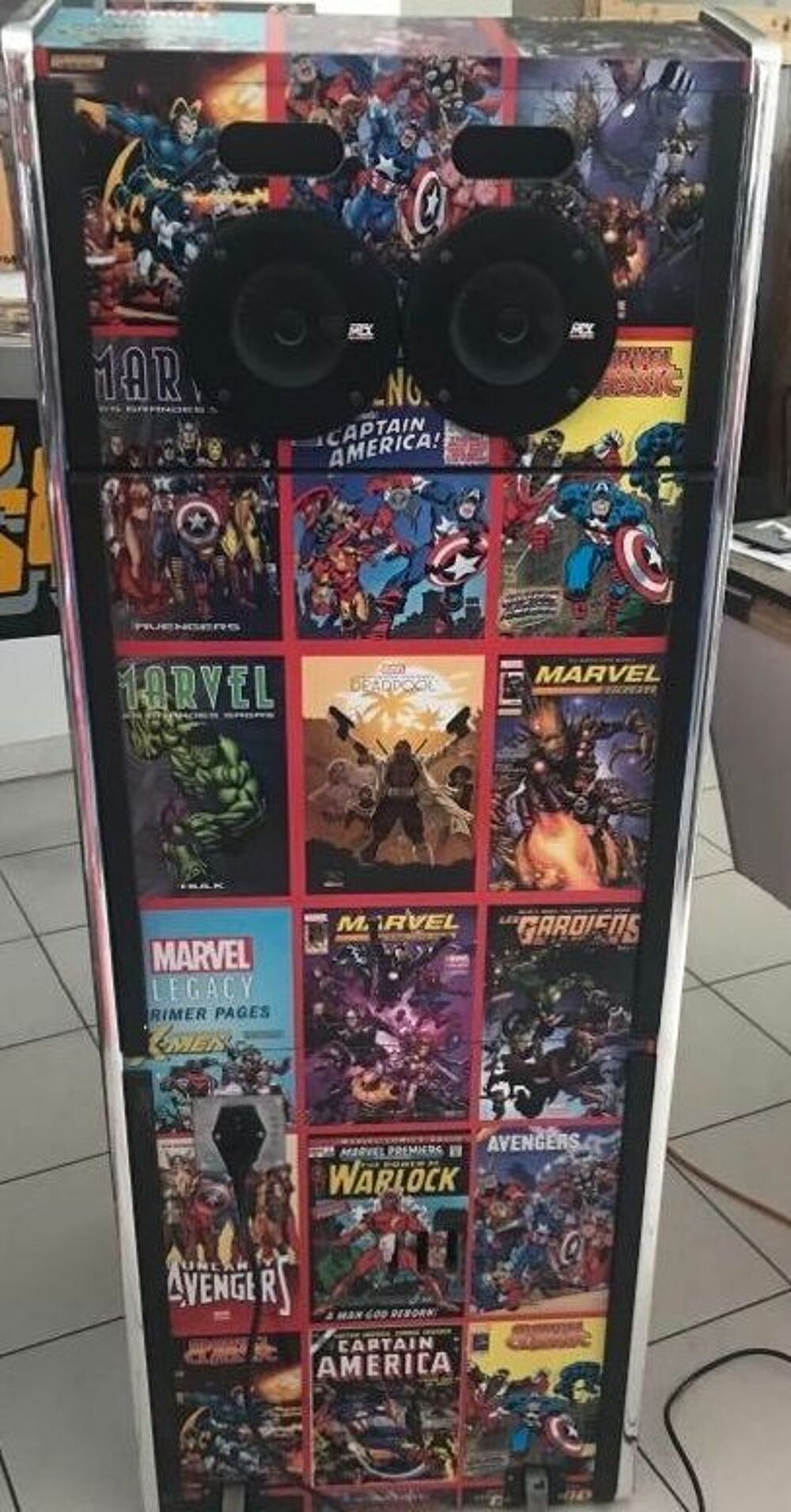 Borne Arcade r&eacute;tro gaming Marvel Avengers Consoles et jeux vidéos