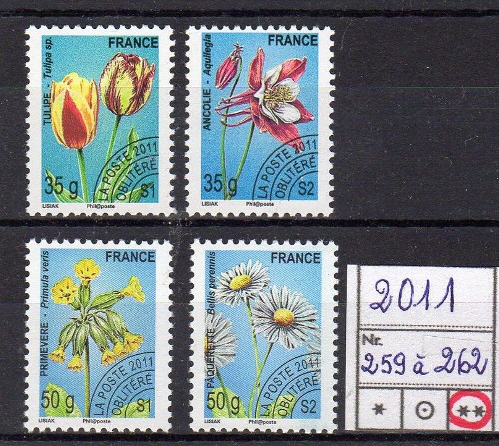 TIMBRES FRANCE 
PREOBLITERES
N** 