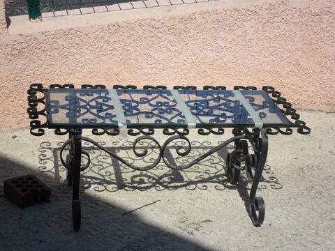 TABLE BASSE EN FER FORGE 50 Amélie-les-Bains-Palalda (66)