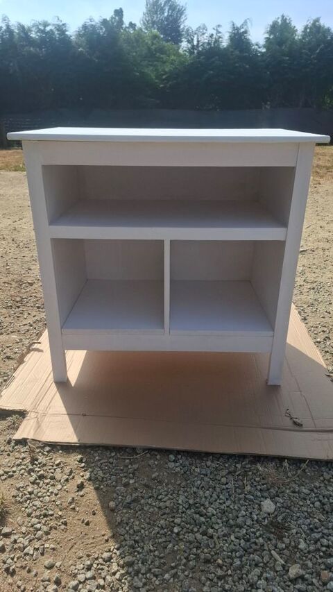 Meuble de rangement blanc 79 x 75 x 51 cm ? Bon état Plaintel (22)