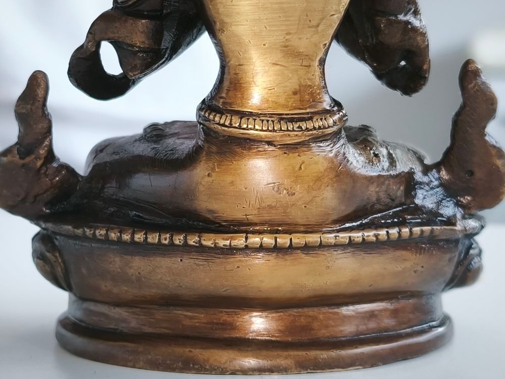 bouddha en bronze 