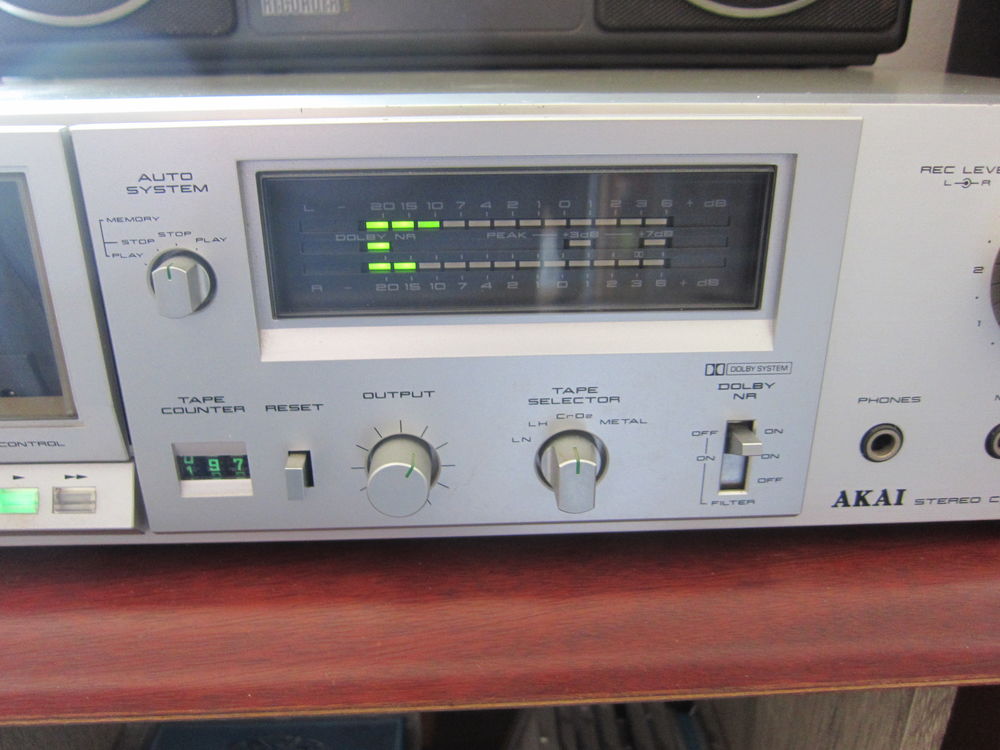 Platine cassette haut de gamme AKA&Iuml; GX-F25 Audio et hifi