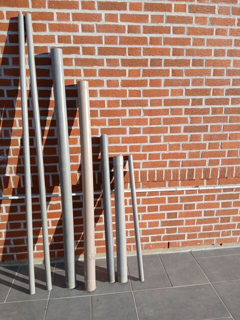 Tuyaux PVC neufs et chutes 1 Guarbecque (62)