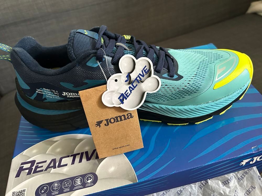 Joma TR-5 Men 25 bleu p&eacute;trole €" neuves €" pointure 44 Chaussures