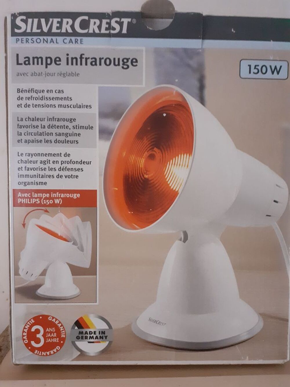Lampe infrarouge Sports
