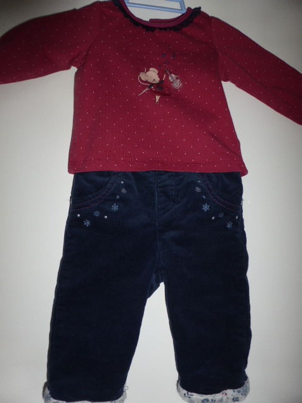 Sergent Major ensemble fille automne hiver pantalon t-shirt Vêtements enfants