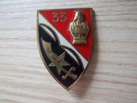 insigne 33e r�giment g�nie (1965-1978) (drago) collection 5 Valognes (50)