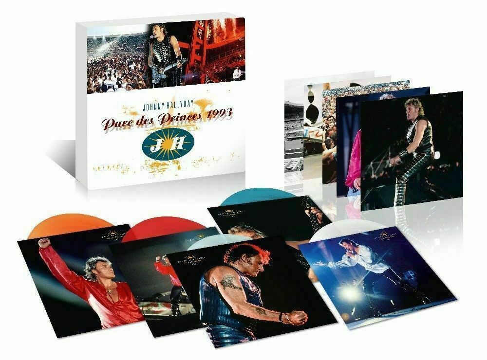 JOHNNY HALLYDAY - Parc des princes 1993 CD et vinyles