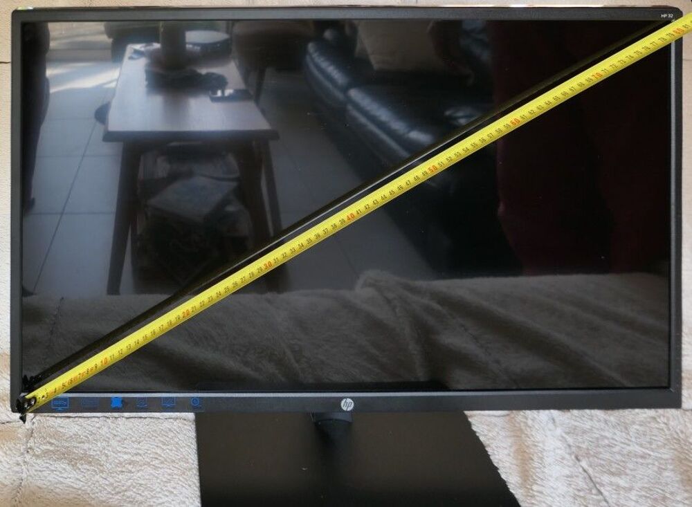 &Eacute;cran HP 32 Display, 80 cm (31.5"), LCD monitor, HDMI Matériel informatique