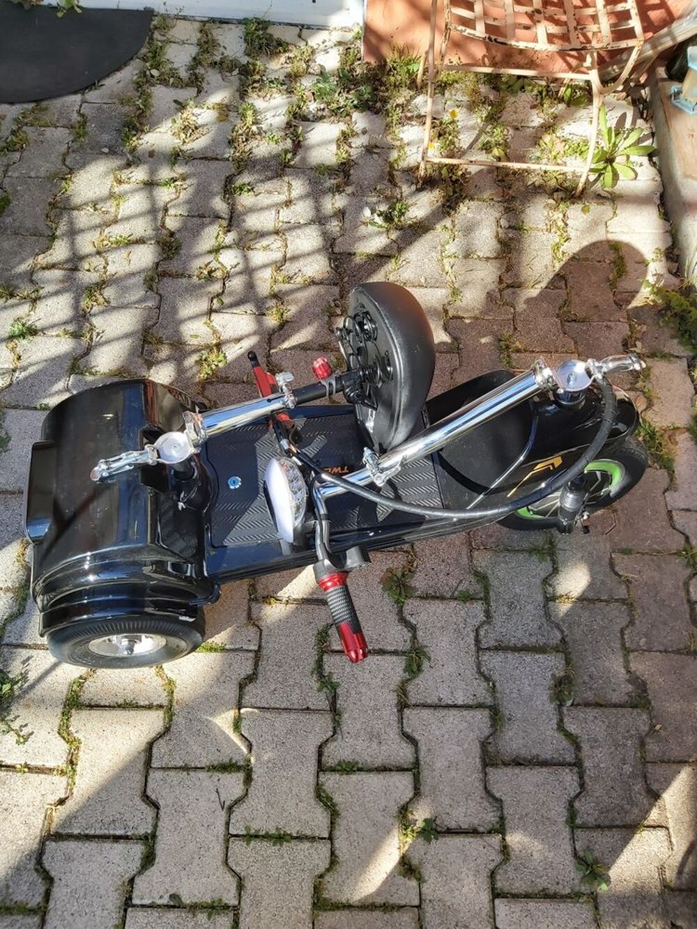 TROTINETTE SCOOTER PLIANT ELECTRIQUE 3 ROUE ADULTE Vélos