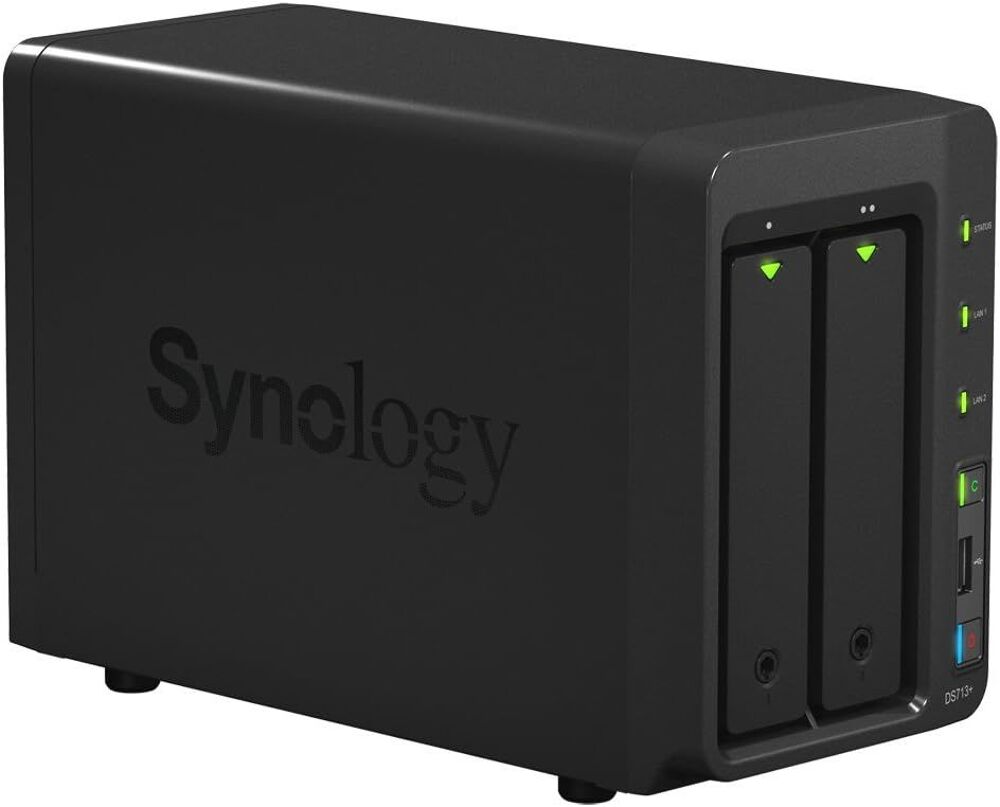 NAS Synology DS713+ Disk Station avec 4 To (2 disques 2TB WD Matériel informatique