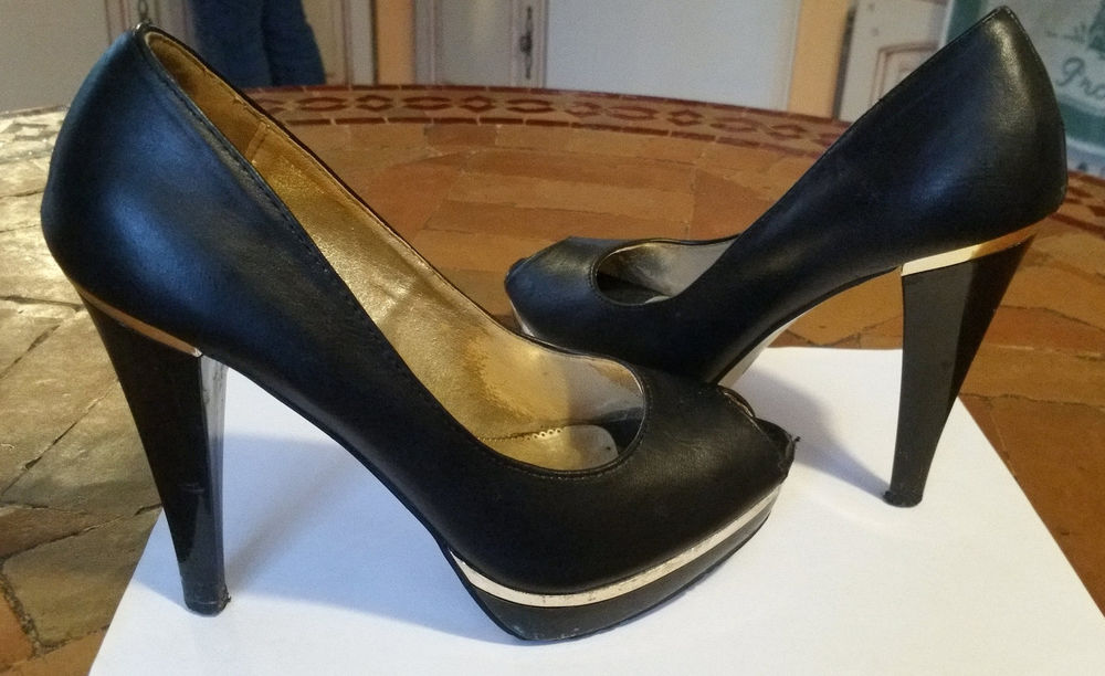 Escarpins Paris Texas noirs Chaussures