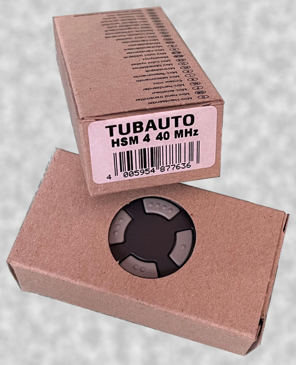 T&eacute;l&eacute;commande TUBAUTO HSM4 40 MHz Bricolage