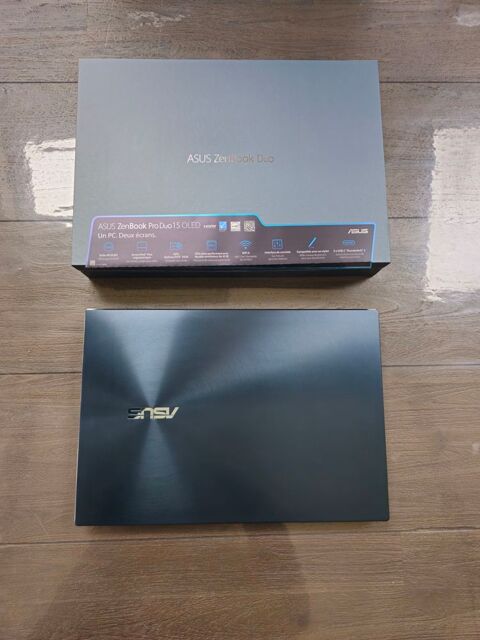 PC portable Asus ZenBook Pro Duo 15 OLED (2 crans) sous gar 2500 Saint-Mars-du-Dsert (44)