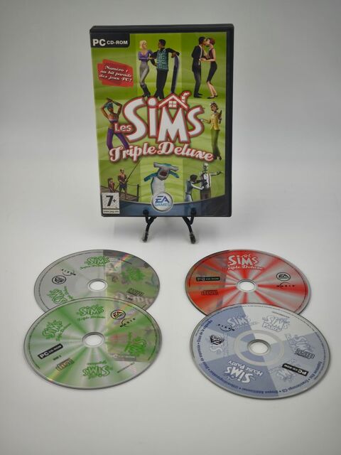 Jeu PC Les Sims Triple Deluxe en boite, sans notices 4 Vulbens (74)