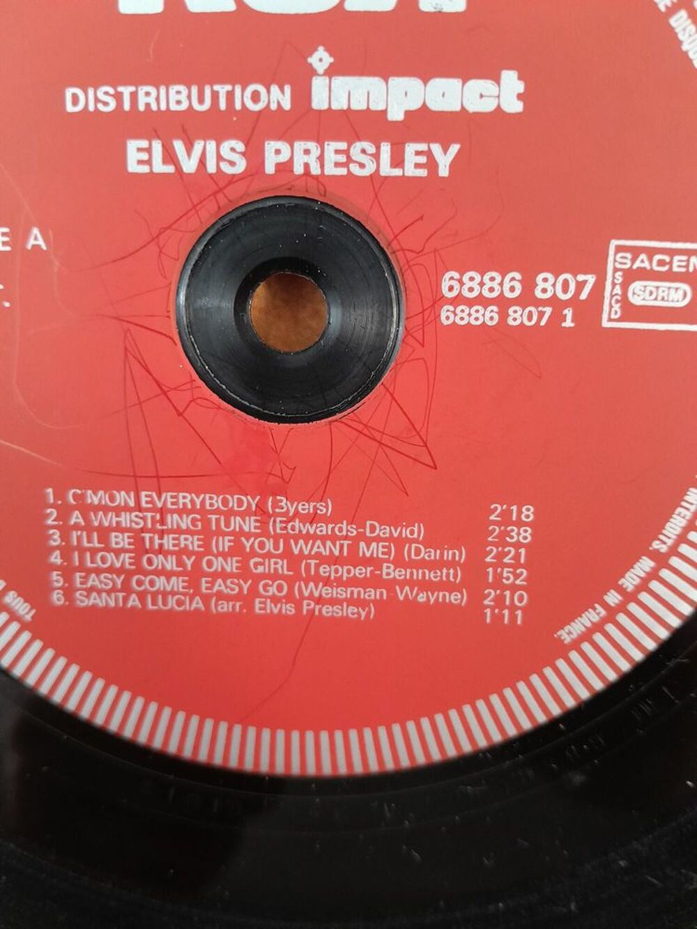 ELVIS PRESLEY TEL/ 0627473514 CD et vinyles