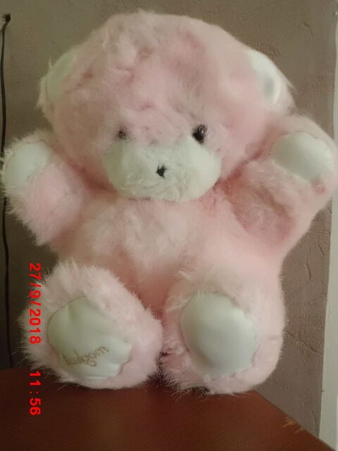 OURS ROSE ET BLANC BOULGOM 27 Oignies (62)