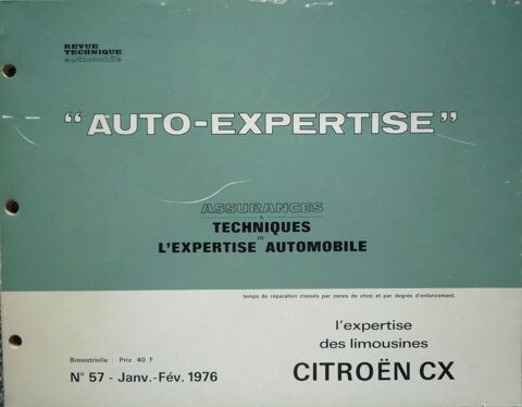 CITRON CX - Revue auto expertise 5 Paris 13 (75)