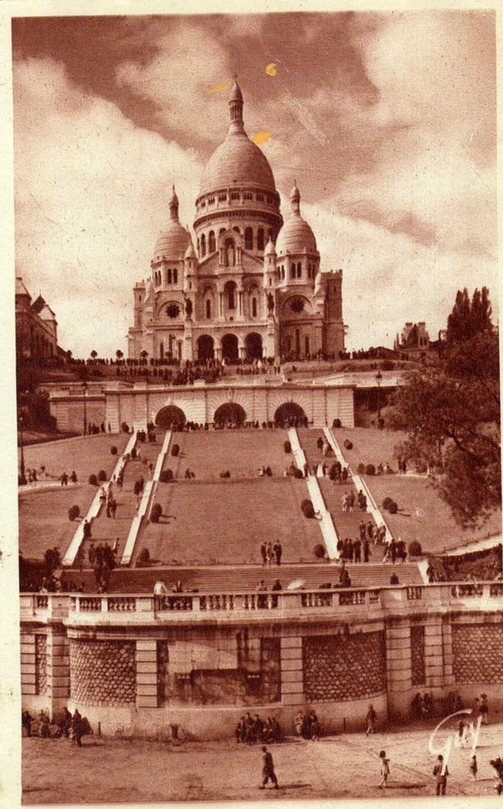 Carte postale sur Paris 