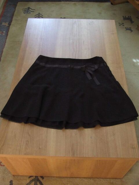 Jupe courte patineuse. CAMAÏEU. Marron. T. 42. TBE 7 Bagnolet (93)