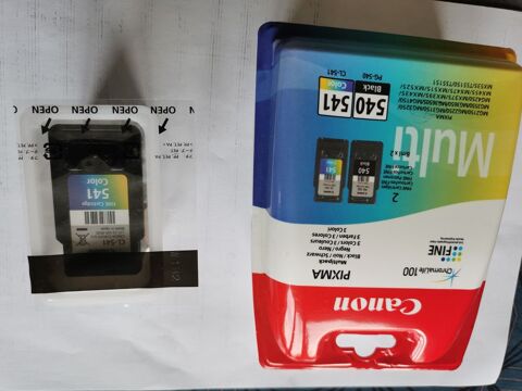 1 Cartouche encre couleur Canon CL 541 18 Nogent-le-Rotrou (28)