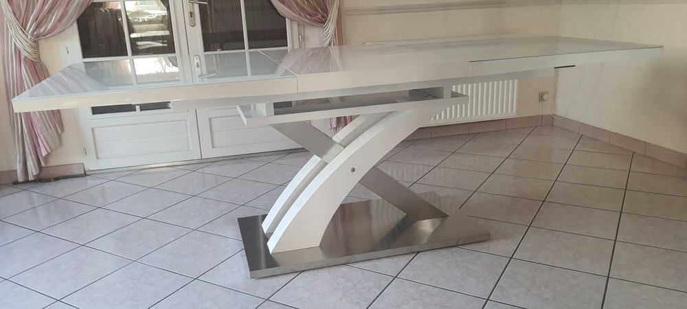 Table &agrave; manger design extensible 160-220 cm Meubles