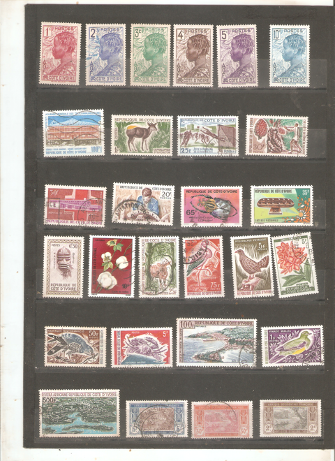 LOT DE TIMBRES LA COTE D IVOIRE 1 Neuilly-sur-Marne (93)