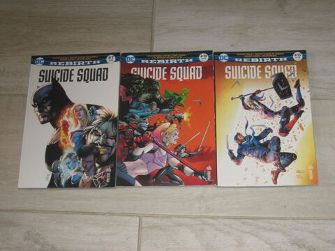 lot 3 comics SUICIDE SQUAD REBIRTH 7+12+13 dc urban grand format 8 C�zy (89)