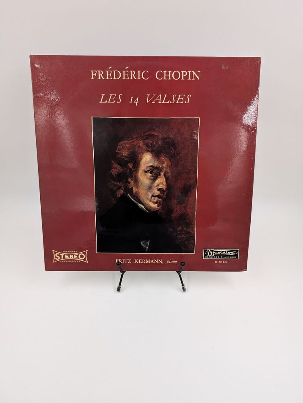 Vinyle 33 tours Fr&eacute;d&eacute;ric Chopin : Les 14 Valses en fourreau CD et vinyles