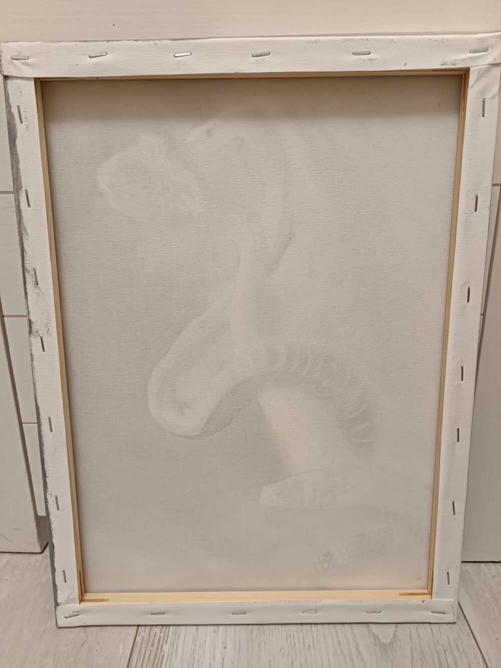 tableau peinture huile serpent 