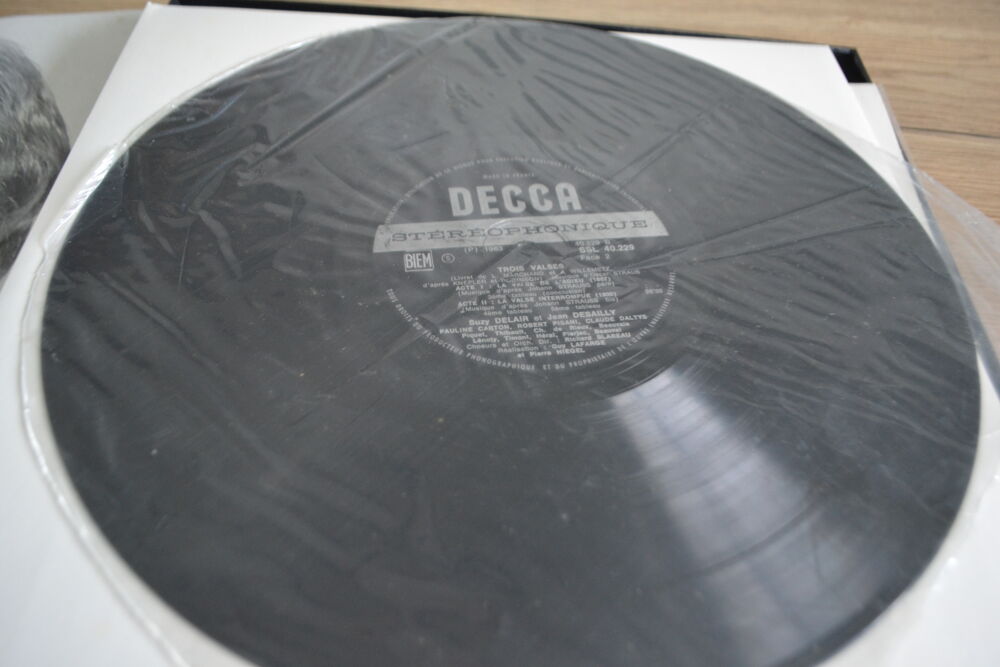 Coffret disque vinyle les 3 valses 1963 CD et vinyles