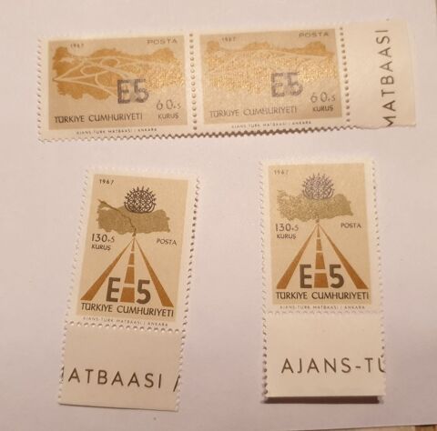 Timbres turquie 1967   neuf - 0.50 euro 0 Marseille 9 (13)