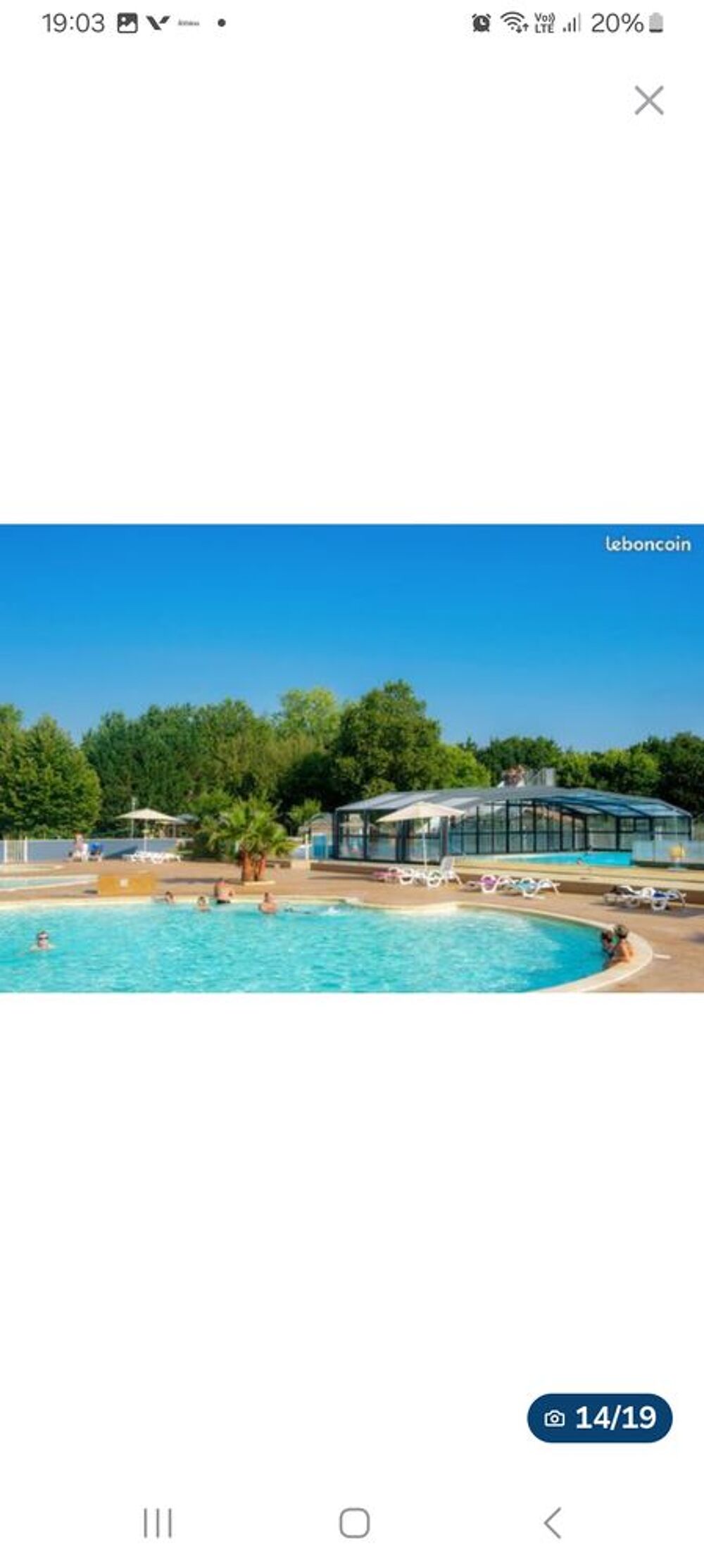   mobil home 4/5 personnes dans camping 4 * Aquitaine, Pau (64000)