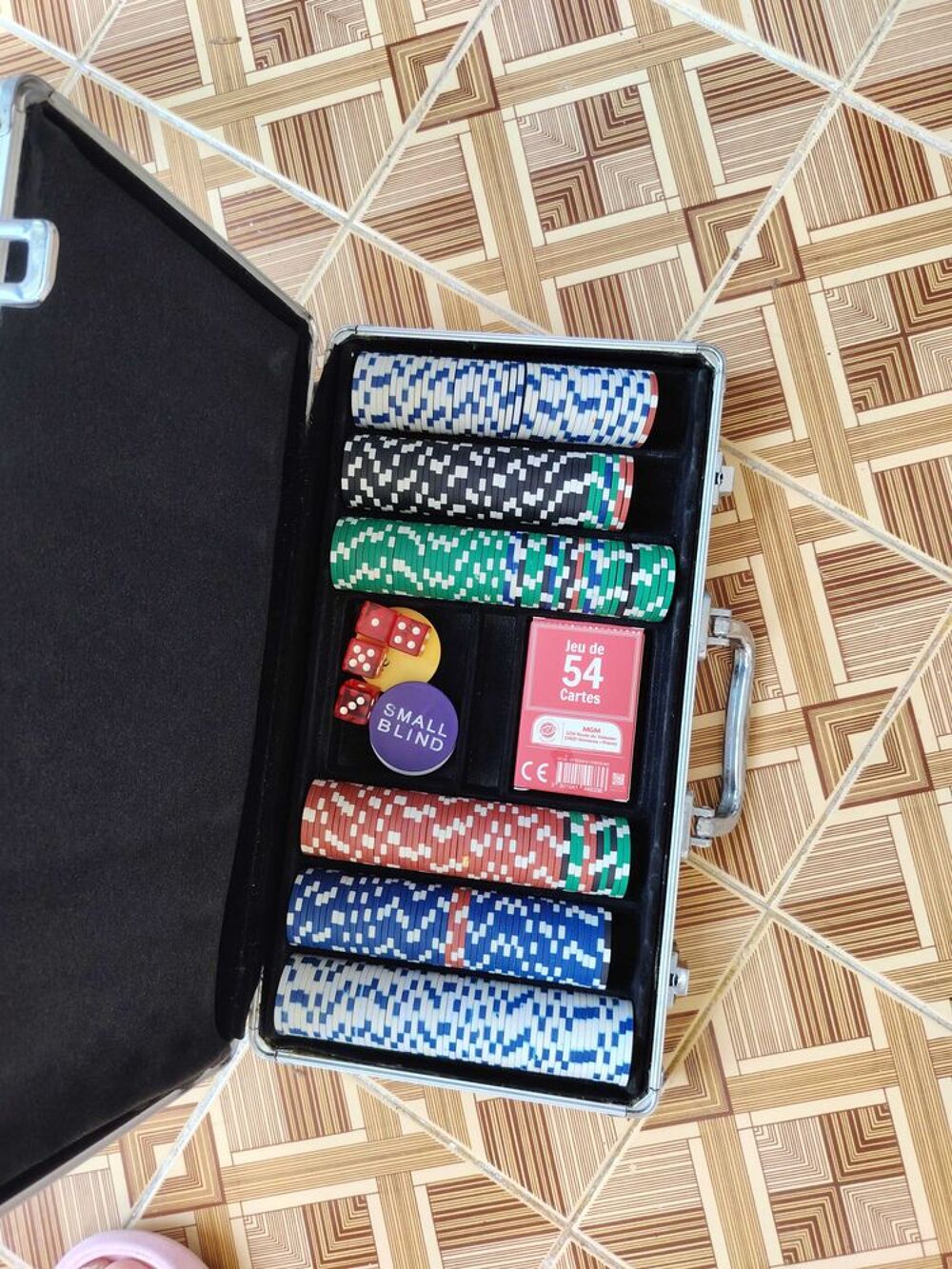 mallette de poker compl&egrave;te Sports