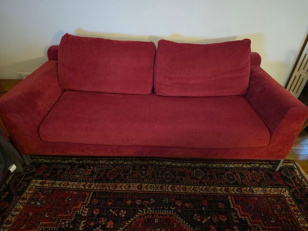Canap&eacute; d'angle modulable et convertible (&eacute;l&eacute;ments +table) Meubles