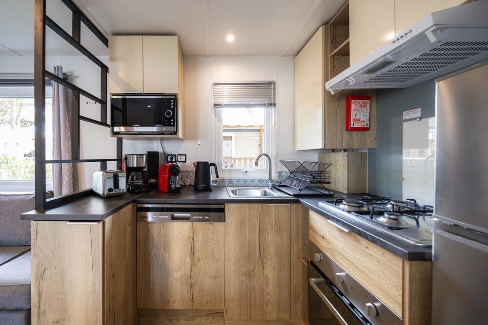  Mobil-home climatisé 6/8 pers au Mar Estang Languedoc-Roussillon, Canet-en-Roussillon (66140)