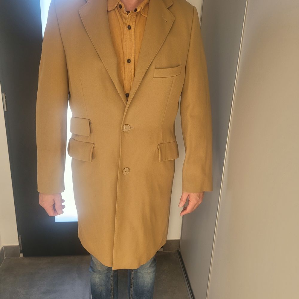 Veste laine Ir&egrave;ne Van Ryb / Capeline fourrure 1960 Vêtements