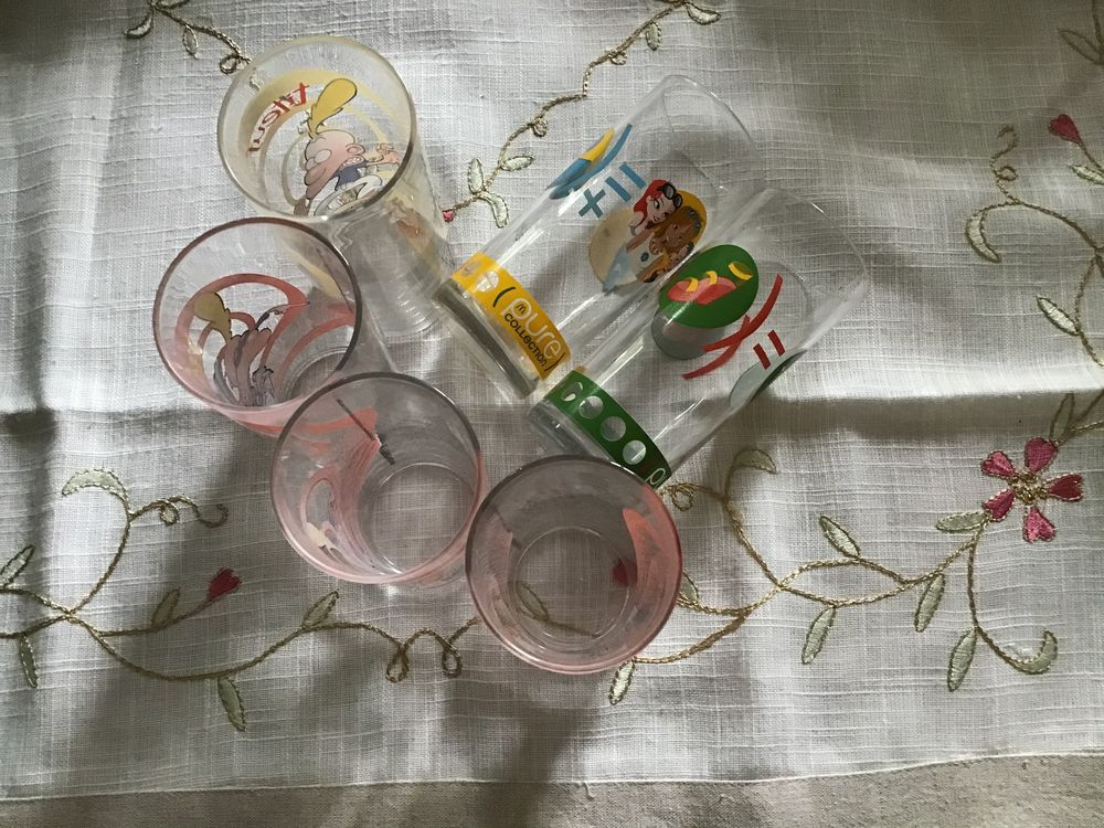 Lot de verres de collection Décoration