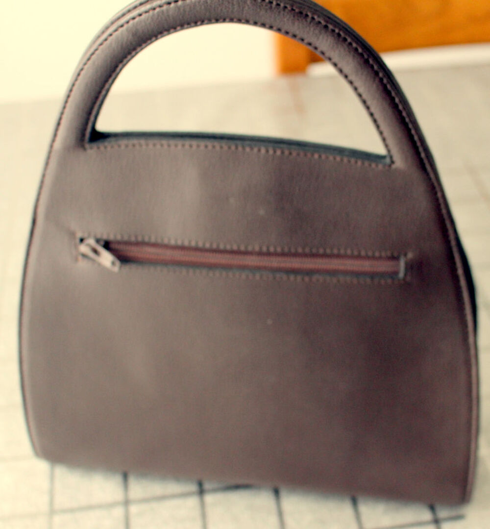 Sac &agrave; main de marque Pourchet TTB Maroquinerie