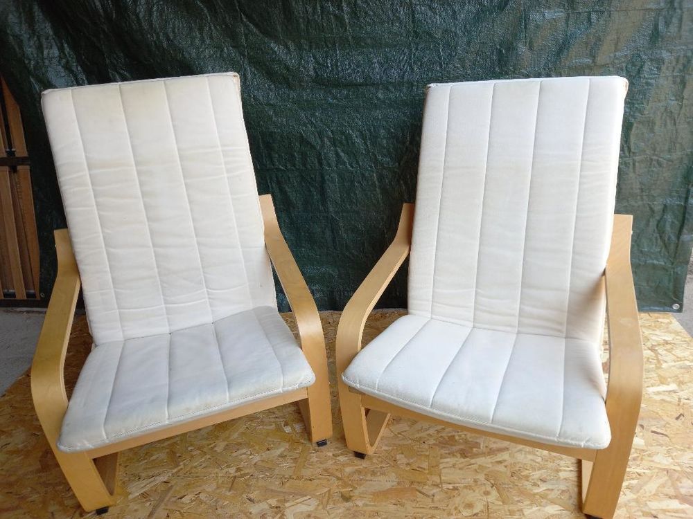 2 fauteuils Ikea Décoration