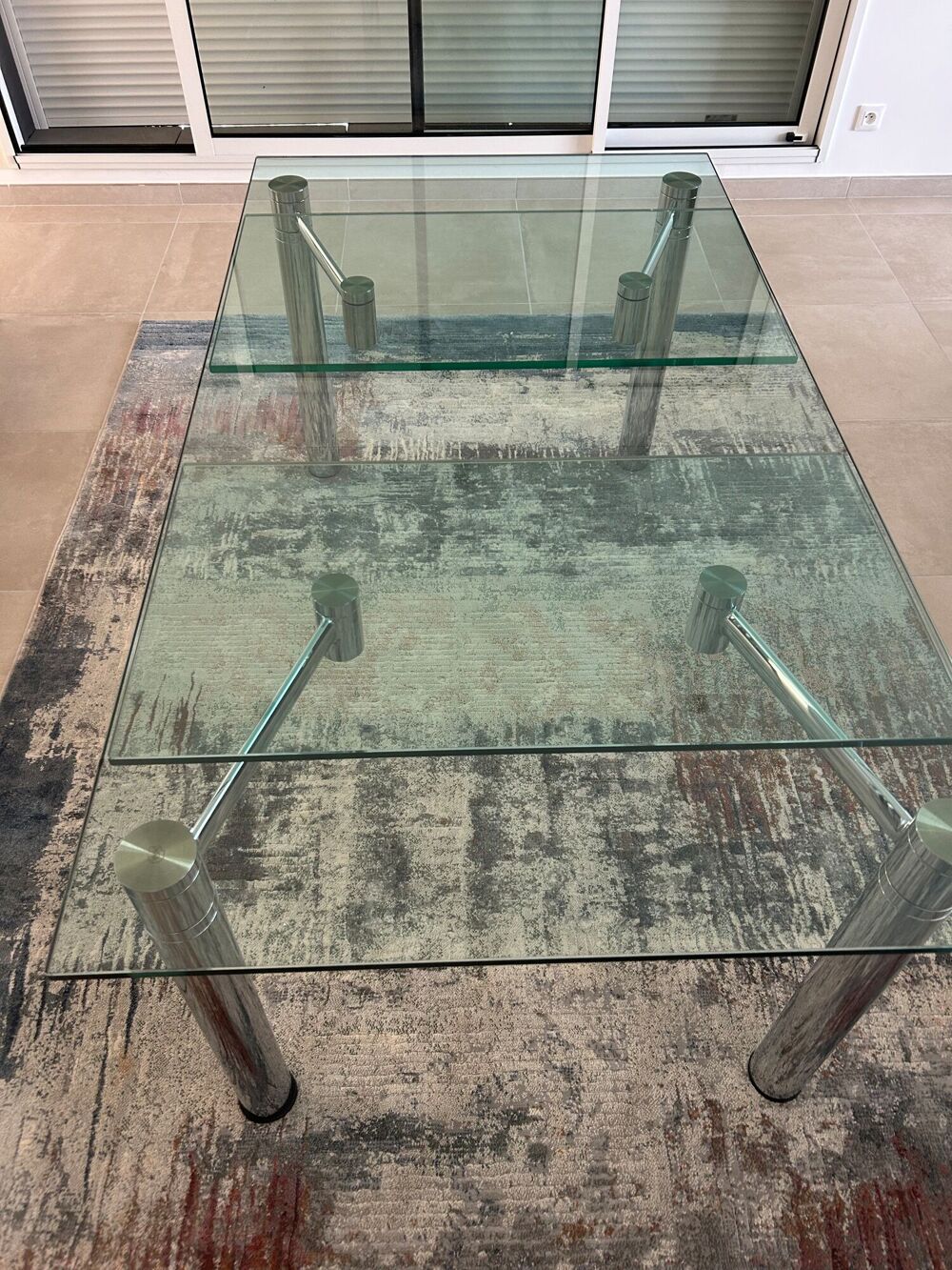 table de salon en verre Meubles