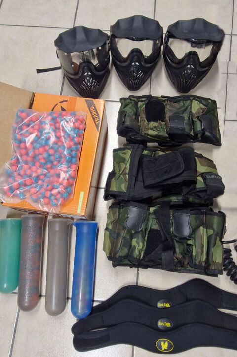 quipement complet de PaintBall 220 Cestas (33)