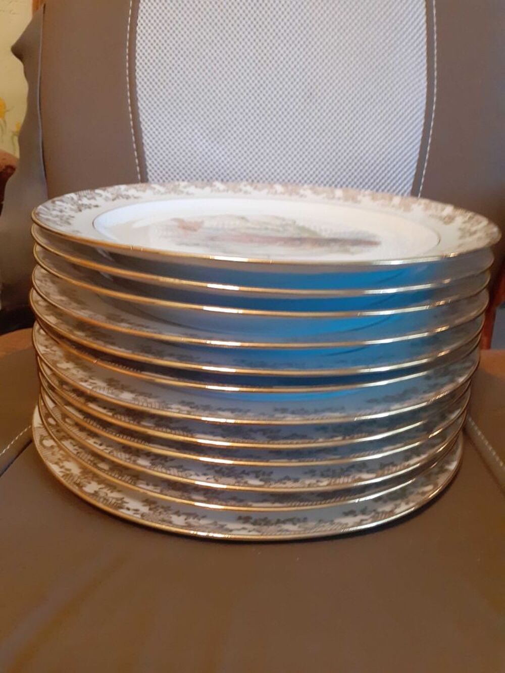 service &agrave; poisson Décoration