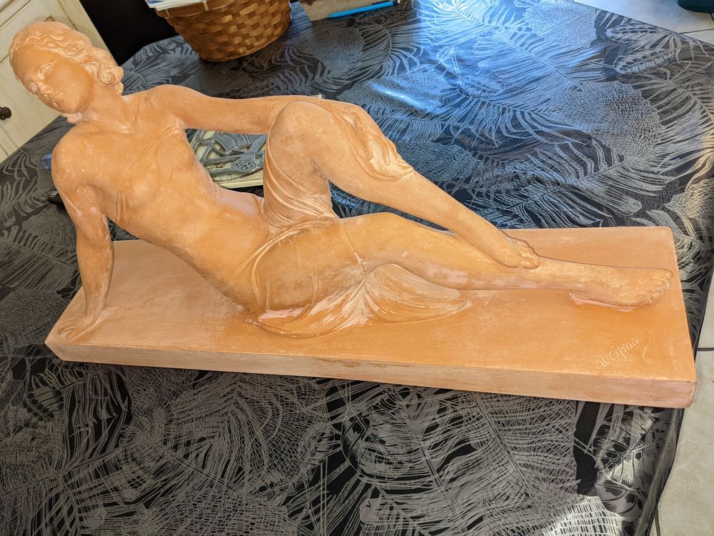 STATUE TERRE CUITE Décoration